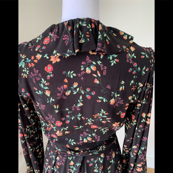 MAJE ROSALIO WRAP DRESS - Picture 6 of 8